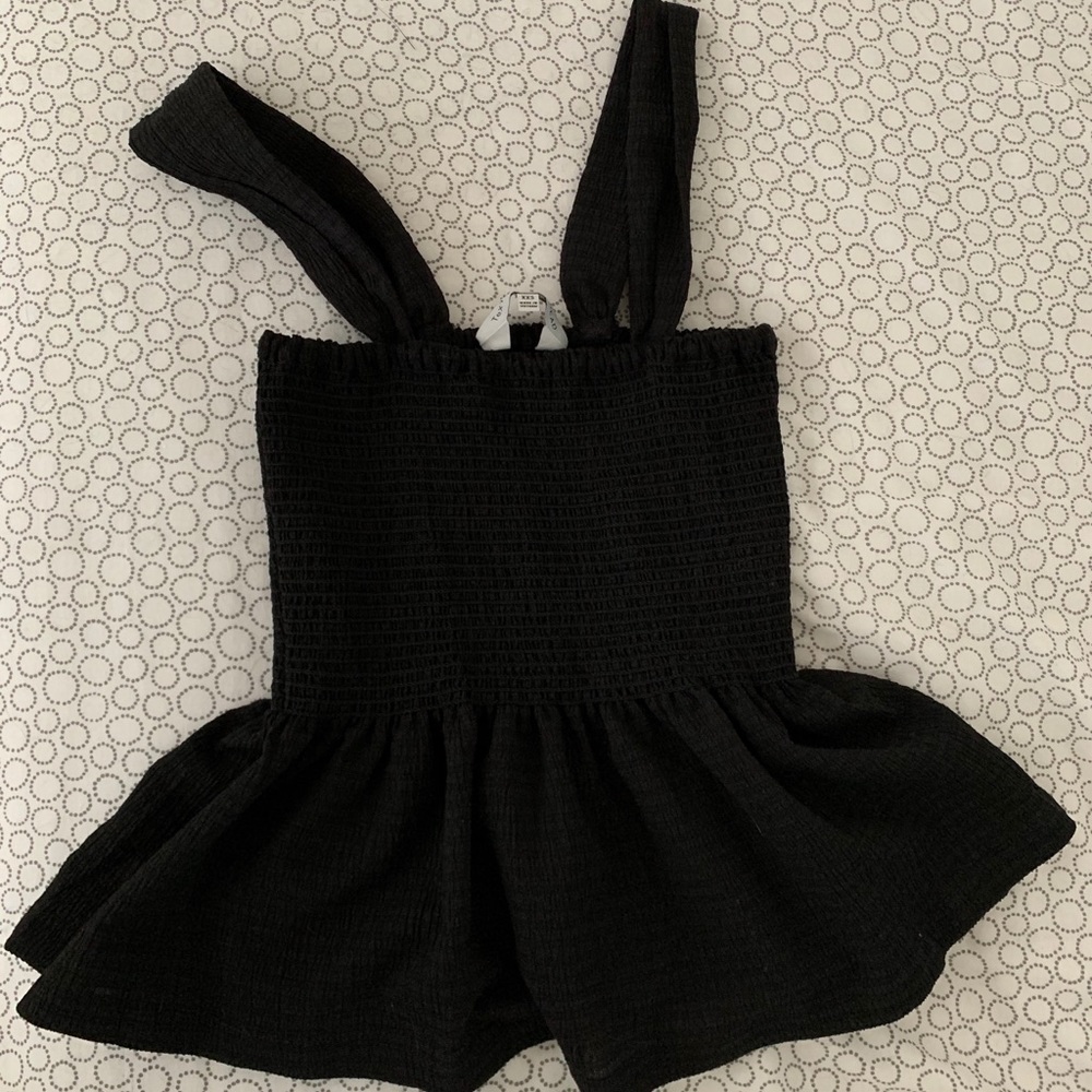 Madewell peplum tank